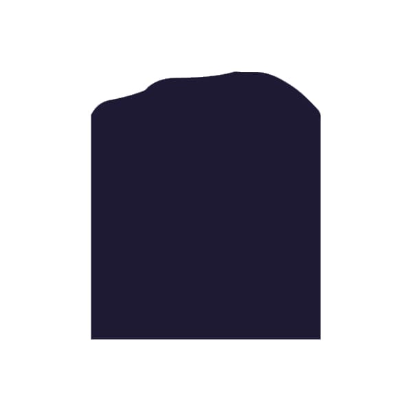 memoria-kivenmuoto-paallinen-louhittu-kaareva-nelio